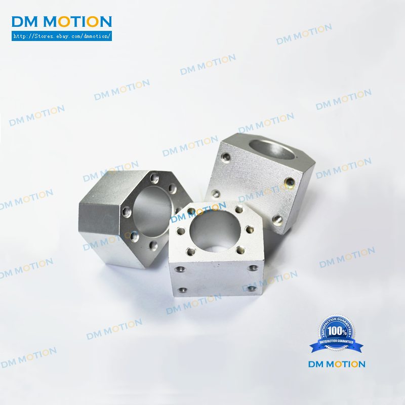 DIY cnc part SFU1605 Ball nut housing DSG16H and SFU1604 SFU1610 nut bracket