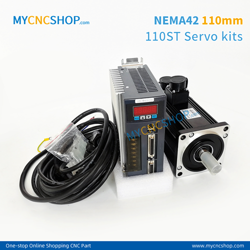 1Set 110ST-M04020(220V 4N.m 0.8KW)Servo Kits