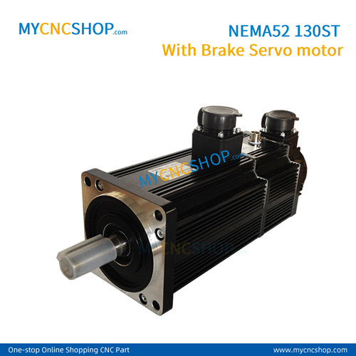 NEMA52 with brake motor 130ST-M04025 M05025 M06025 M07725 M10010 M10015 M10025 M15015 M15025 M15025 AASD30A 40A 50A 130mm Flange