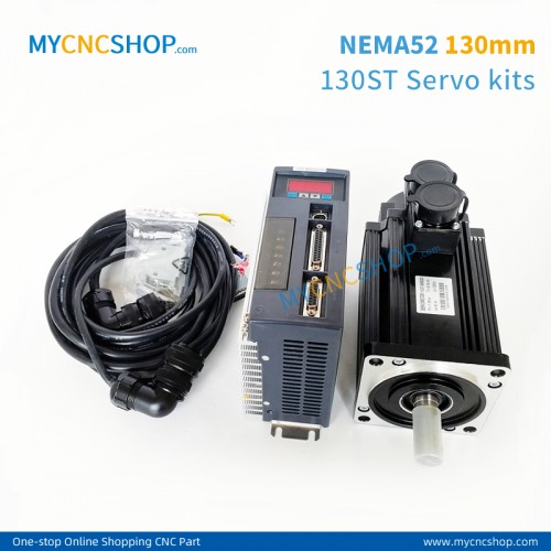 NEMA52 Servo System 130ST-M04025 M05025 M06015 M06025 M07725 M10010 M10015 M10025 M15015 M15025 M15025 AASD 30A servo driver