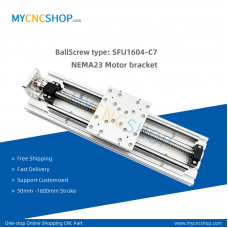 Lead 4mm Travel length 1000mm NEMA23 Linear Actuator moudle