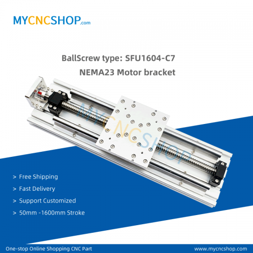 Lead 4mm Travel length 1000mm NEMA23 Linear Actuator moudle