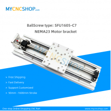 Lead 5mm Travel length 250mm NEMA23 Linear Actuator moudle