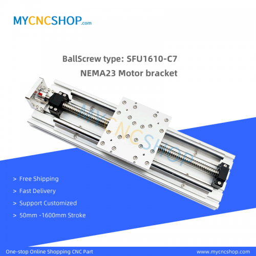 Lead 10mm Travel length 1250mm NEMA23 Linear Actuator moudle