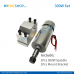 300W air-cooled spindle+bracket