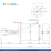 400W air-cooled spindle+bracket+speed control power supply