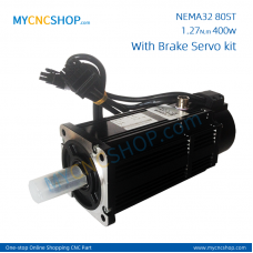 NEMA32 80ST-M01330 220V 1.27N.m 0.4KW server system with brake motor