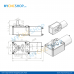 DC24V GW370 Worm Gear Motor 1.2r/min 4.2 8 25 45 65 120 180rpm Robot motor