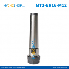 MT3 ER16 M12 collet Morse taper Toolholder MT3-ER16 M12 collet chuck Holder