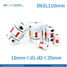 Plum coupling D65L110mm hole size range 10mm＜d1-d2＜35mm 