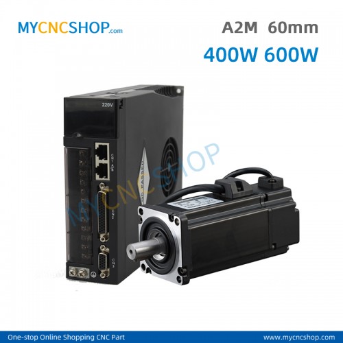 60mm Servo system A2M AASD 400W 600W RS485 CN1 60SV01330 A2M-60SV01930 1.27N.m 1.91N.m