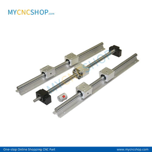 1000mm SFU1604+SBR16 Rail+BK12/BF12+Nut housing+coupler