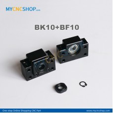 3Pcs BK10 + 3Pcs BF10 Ballscrew bearing mounts end support