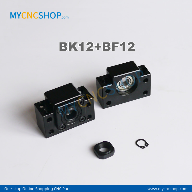 BK12 BF12 Ball Screw Bearing Mounts End Supports BK/BF Series for CNC Machine 