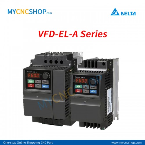 Delta Inverter VFD-EL-A Series 400W 750W 1.5KW 2.2KW 3.7KW 220V 380V Brand New