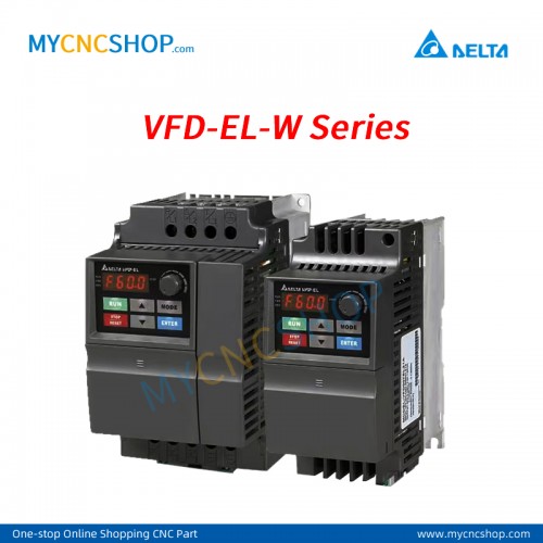 Delta Inverter VFD-EL-W Series 200W 400W 750W 1.5KW 2.2KW 4KW 220V 380V Brand New