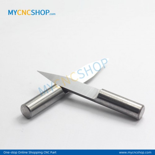 3.175x0.2mmx15degree Flat Bottom Engraving mill