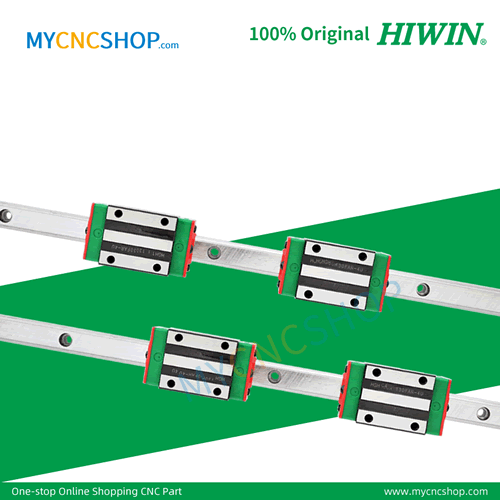 Original HIWIN Guideway 2Pcs HGR15 1000mm with 4Pcs HGH15CA Blocks