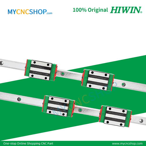 Original HIWIN Guideway 2Pcs HGR25 600mm with 4Pcs HGH25CA Blocks