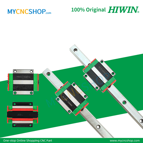 Original HIWIN Guideway 2Pcs HGR15 120mm with 4Pcs HGW15CC Blocks