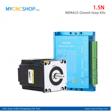 1.5N NEMA23 Closed Loop Stepper Motor encoder driver HB808C + 3meter  cable 