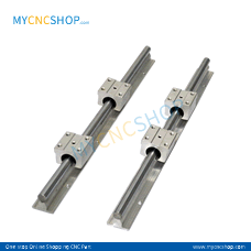 2Pcs SBR16 200mm 7.874in with 4Pcs SBR16UU Blocks