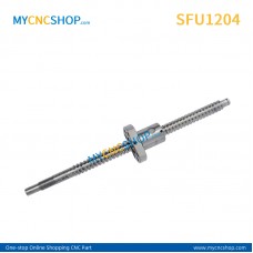 1Set SFU1204-Ballscrew-C7-L400mm with SFU1204 ballnut