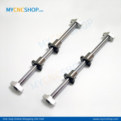 2Pcs Dia.16mm-L250mm Linear Shaft Hardened Rod+4Pcs SHF16 shaft rail support+4Pcs LMH16UU Linear Blocks Unit