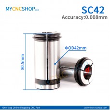 ST42 SPRING SC42 C42 Chuck Holder Precision Round Spring Collet