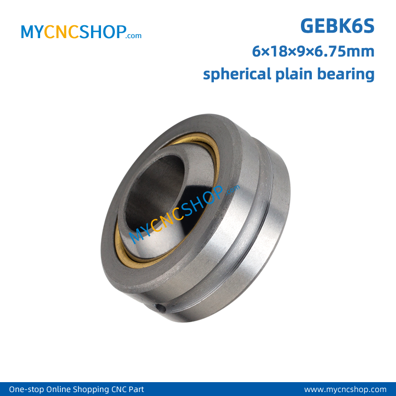 GEBK6S radial spherical plain bearing