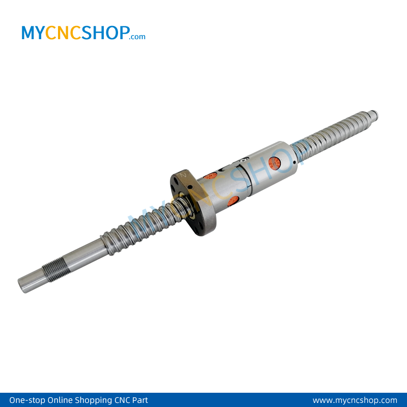 RM2005 ballscrew 1000mm 39.37In with DFU2005 ballnut end machining for BK15/BF15 standard processing Machine upgrade High precision ball screw