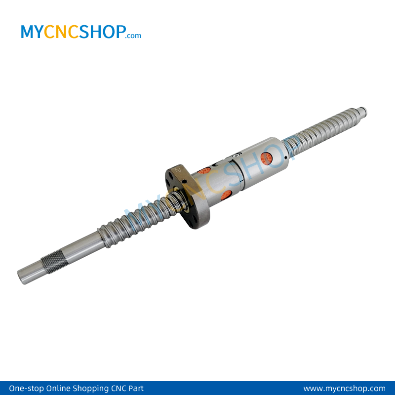 RM3210 ballscrew 1500mm 59.06In with DFU3210 ballnut end machining for BK25/BF25 standard processing Low-cost High precision ball screw