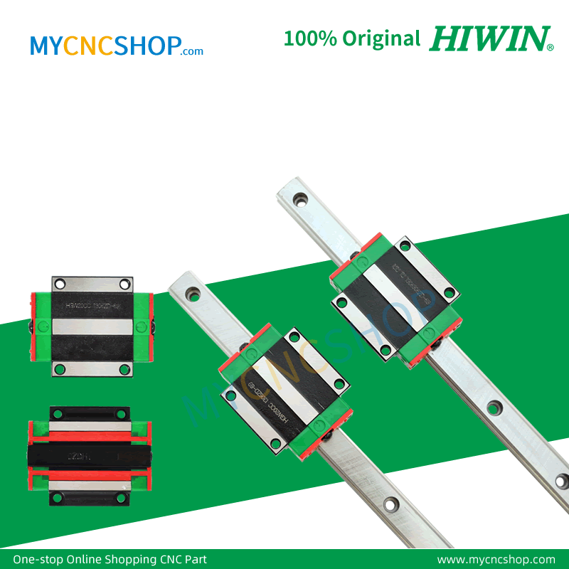 HIWIN HGW30CC Carriage Rail Block for Linear Guide HGR30 CNC Router DIY Original 